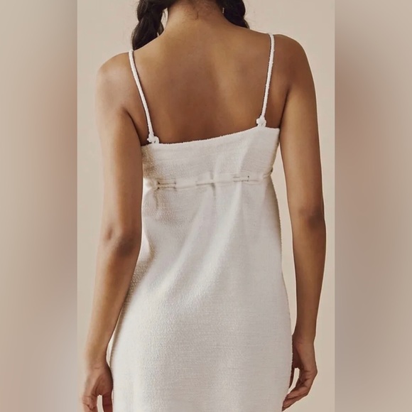 Free People FP Beach Rosie Mini Dress White Terry CoverUp - Picture 2 of 8